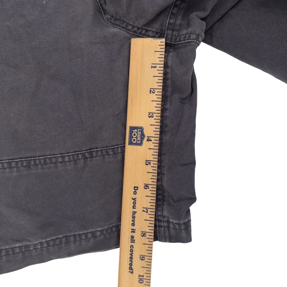 The North Face Mens 36 Utility Shorts Charcoal Grey Cotton Canvas Gorpcore Y2K